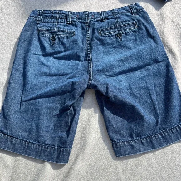 Gap 1969 Limited Edition Dark Wash Bermuda Denim Short, 4 - Picture 2 of 7